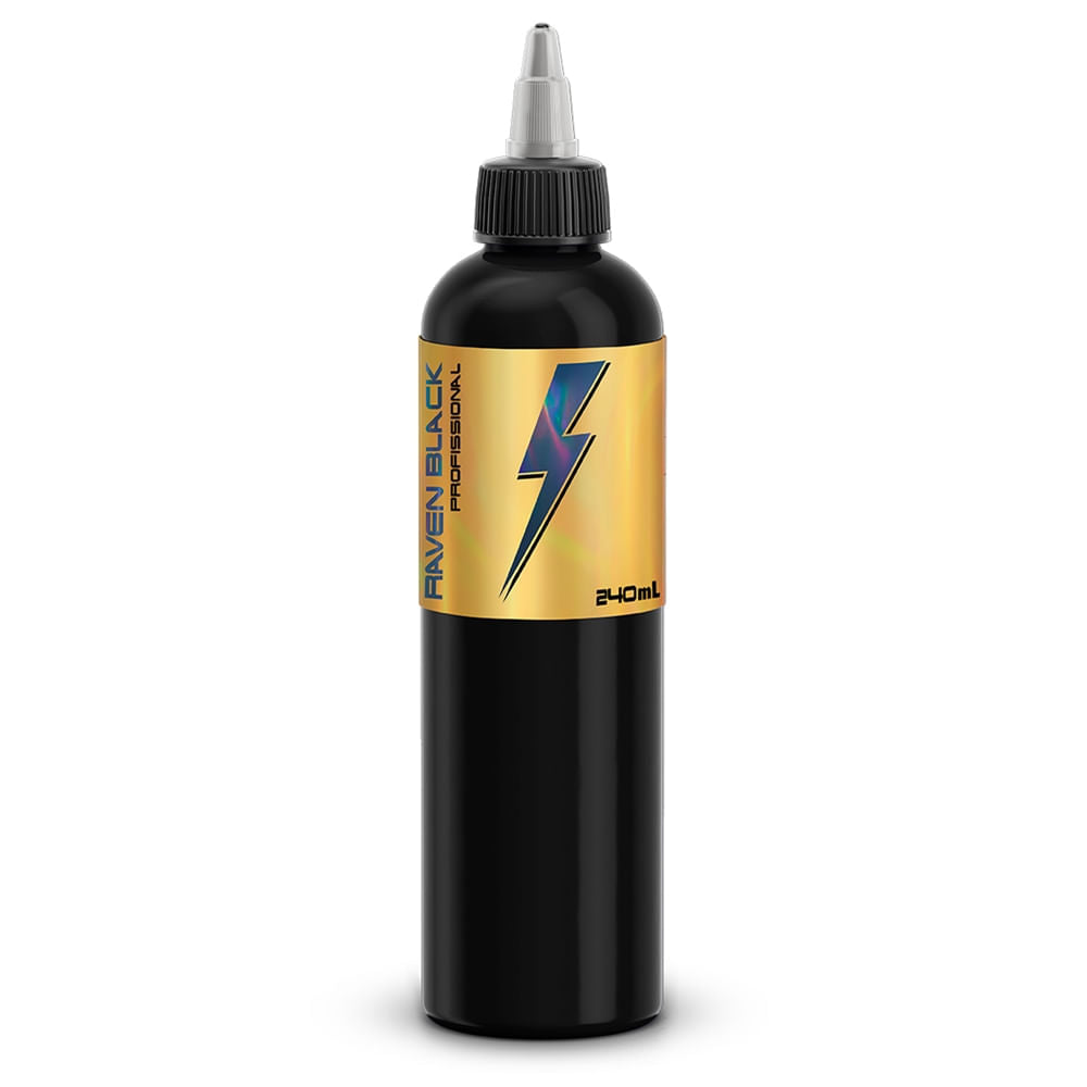 Tinta: Raven Black Fine Line 240 ML | Electric Ink
